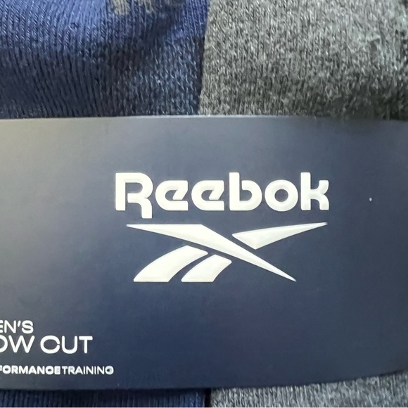 6 Pair Reebok Men Sport-style Low Cut Socks Multicolor Large Sock 10-13 - Picture 5 of 5